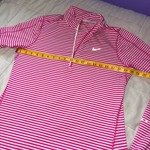 Nike Running Dri-Fit Long Sleeve 3/4 Zip Shirt - Picture 5 of 6